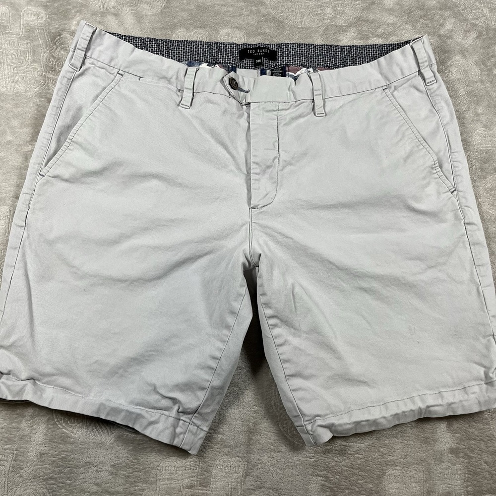 Ted Baker London Classic Chino Men's Shorts 38R Beige